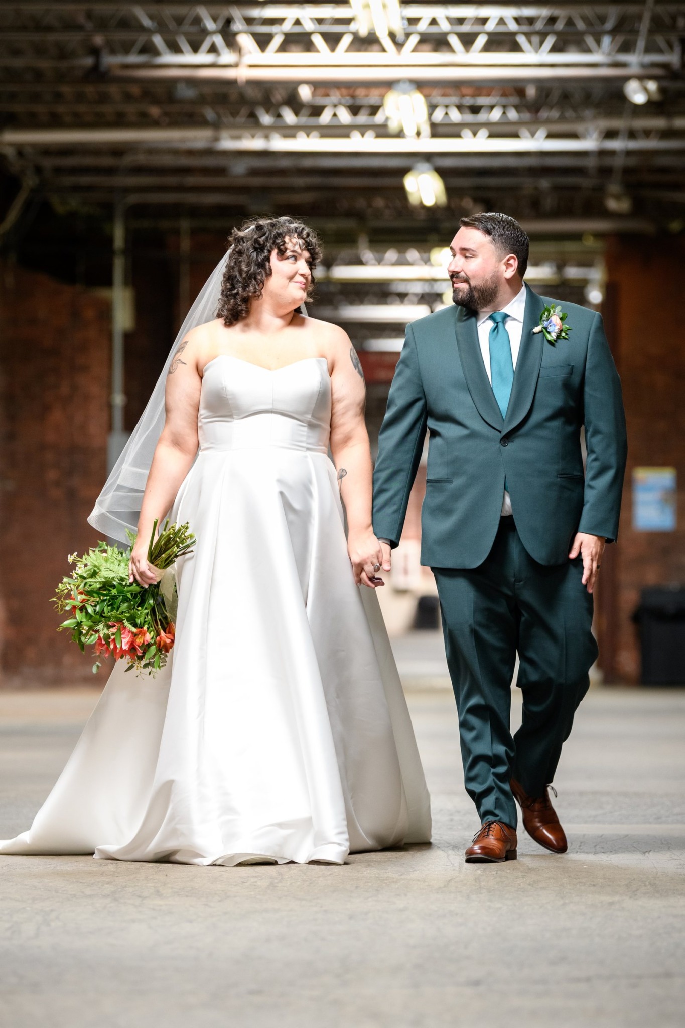 Bride and wedding party photographed by Joseph Morel